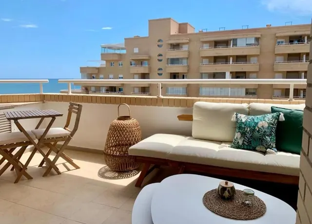 Coin détente sur la terrasse