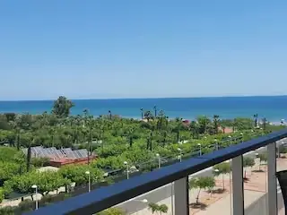Vistas al Mediterráneo desde la terraza