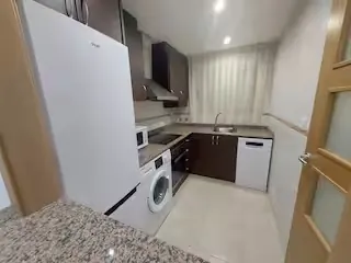 Cocina con electrodomésticos