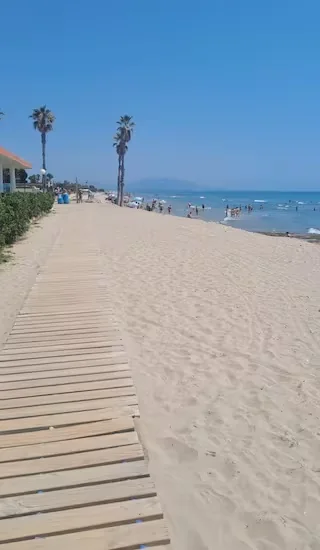 Playa junto al apartamento