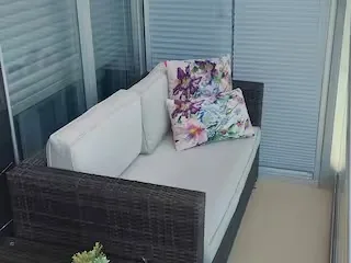 Terraza acristalada